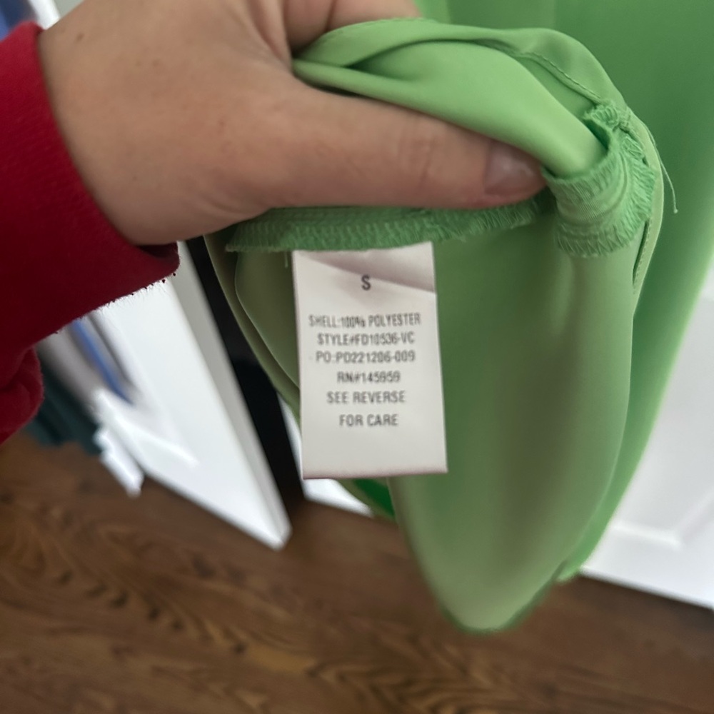 Vici One Shoulder Green Dress - Picture 6 of 8